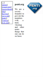 Mobile Screenshot of penti.org